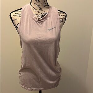 Nike Women's Light Pink Tank Top Dri Fit